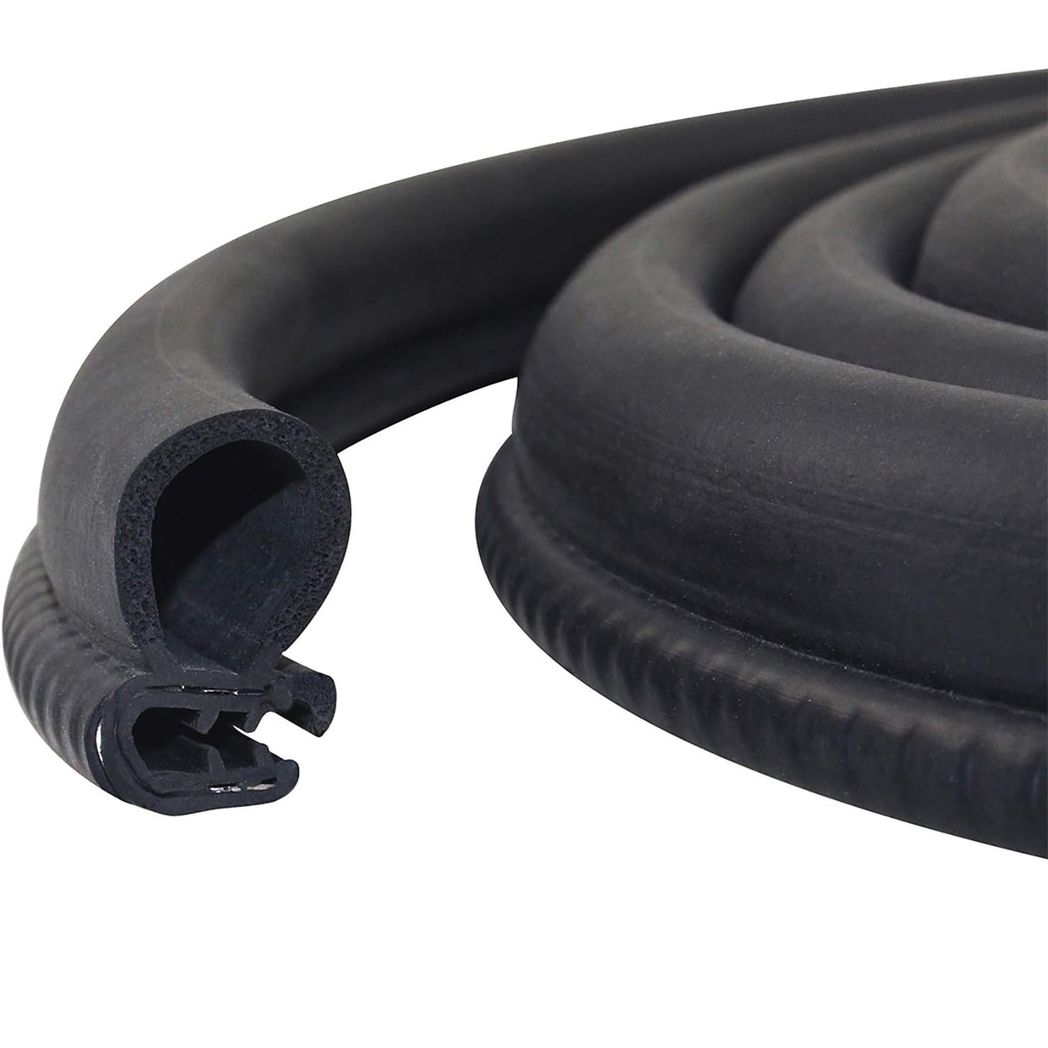 10 Ft Rubber For Chevrolet Car Door Edge Trim Seal with Side Bulb Weatherstrip