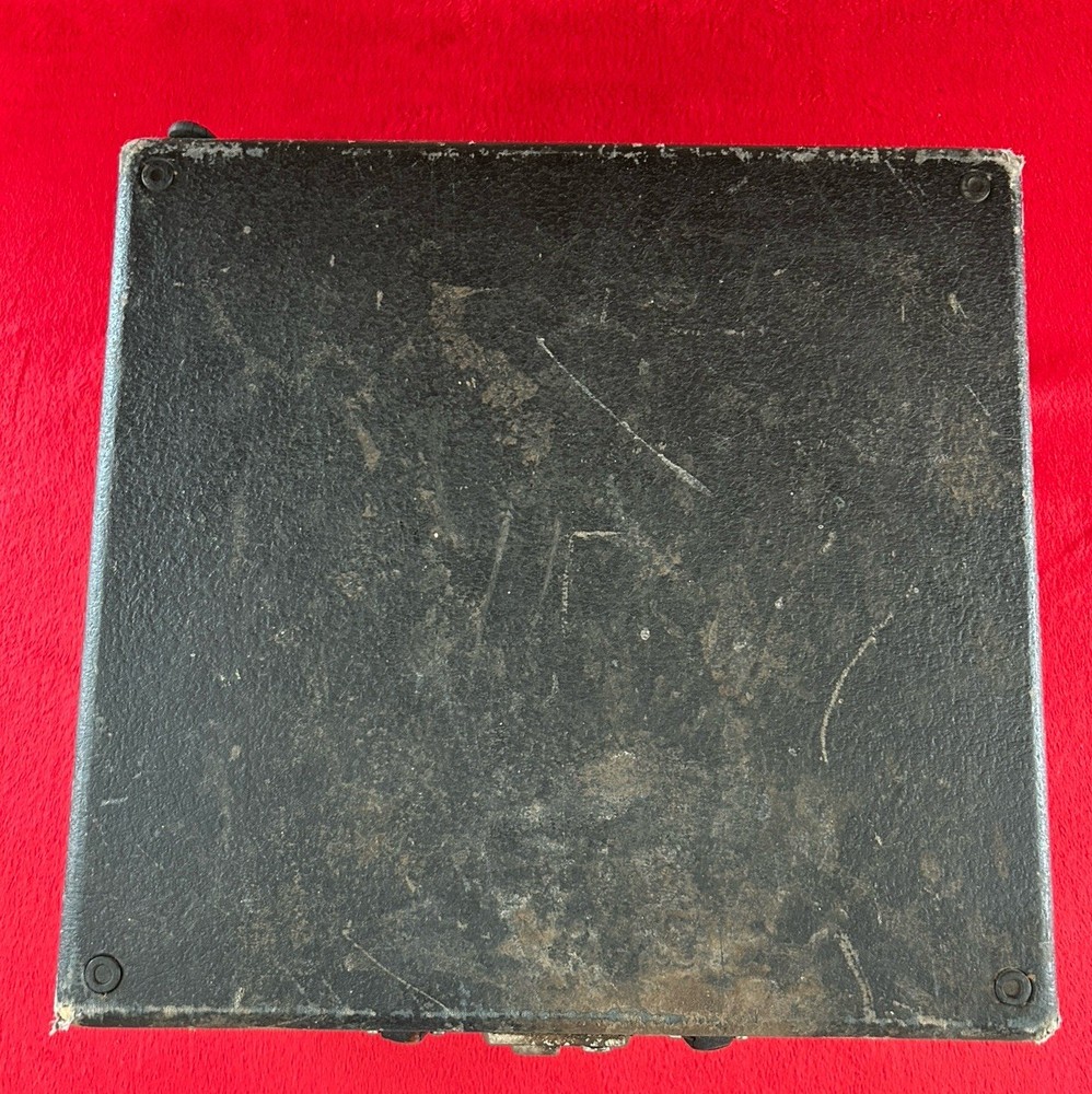 Royal Model O Typewriter - Portable W/CASE - WORKING Black Touch Control 1938