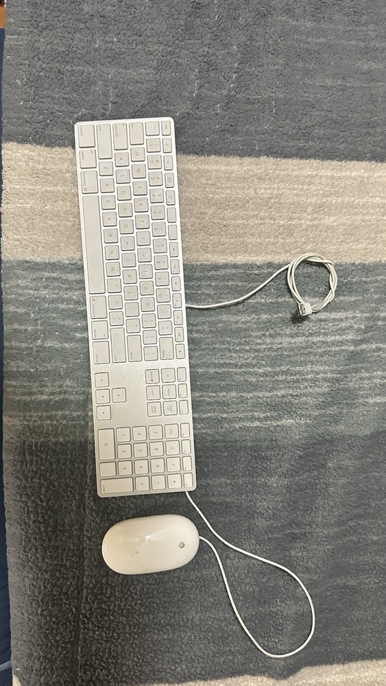 apple keyboard and mouse wired