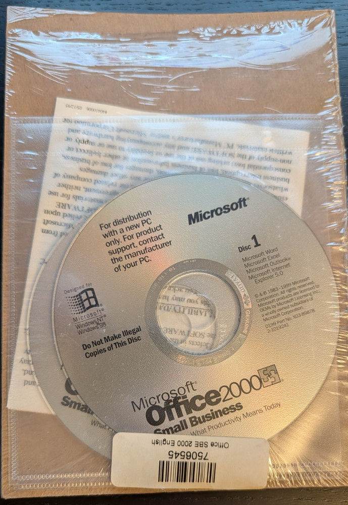 Microsoft Office 2000 Small Business Edition