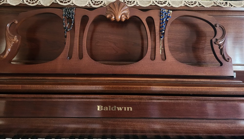 Baldwin Upright Mahogany piano
