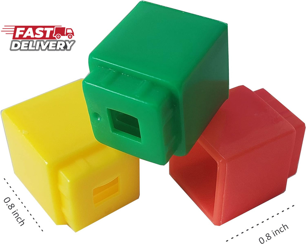 Math Manipulatives Counting Cubes, Educational Math Linking Cubes, Classroom Toy