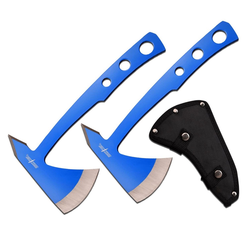 New Perfect Point Throwing Axe Set Blue PP-107BL-2
