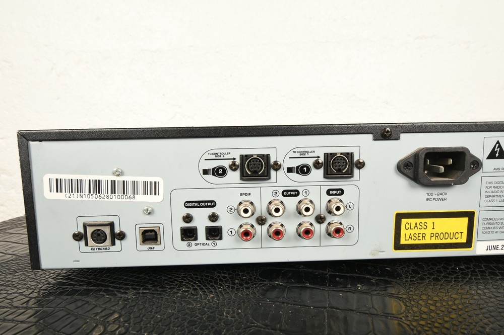 Numark HDCD1 DJ MP3 CD Player Controller Rack Mount Dual Display