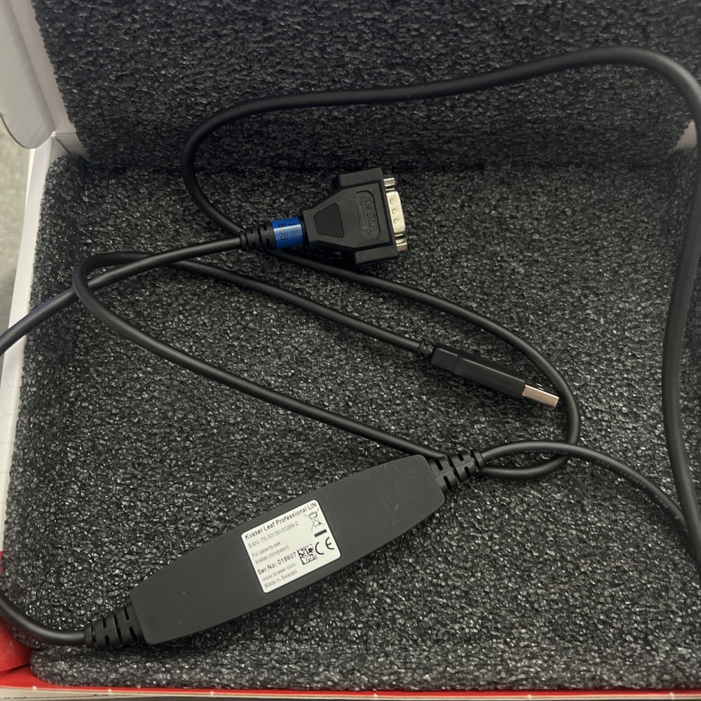 Kvaser Leaf Professional LIN - Single channel USB-to-LIN interface.