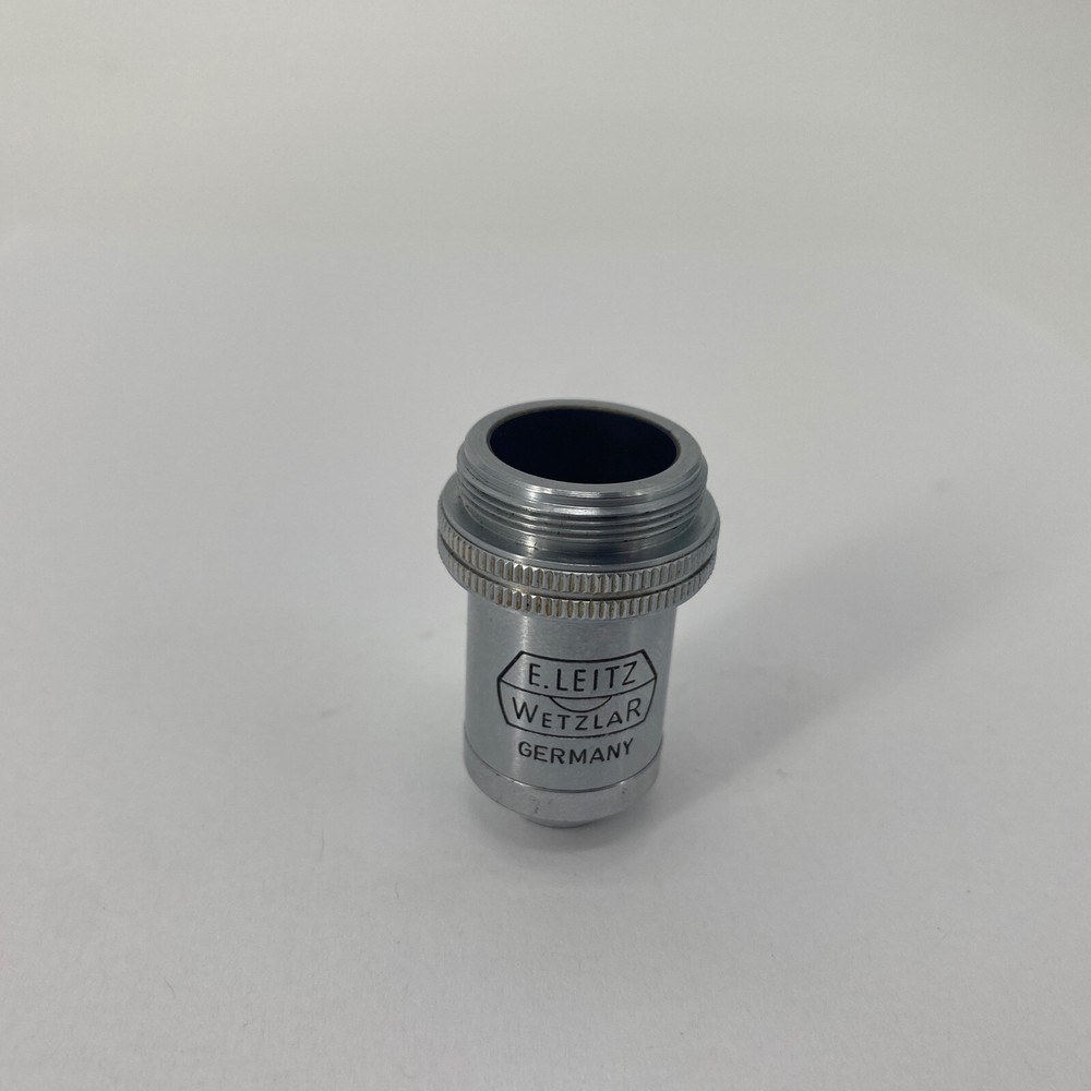 Leitz Wetzlar 170/0.17 10/0.25 Microscope Objective Lens