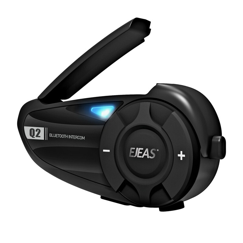 EJEAS Q2 Q7 Q8 Motorcycle Helmet Intercom Bluetooth Wireless Group Interphone