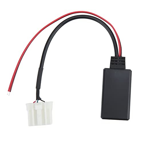 Bluetooth AUX in Adapter, Car Bluetooth Module 16 Pin ABS AUX in Cable ABS