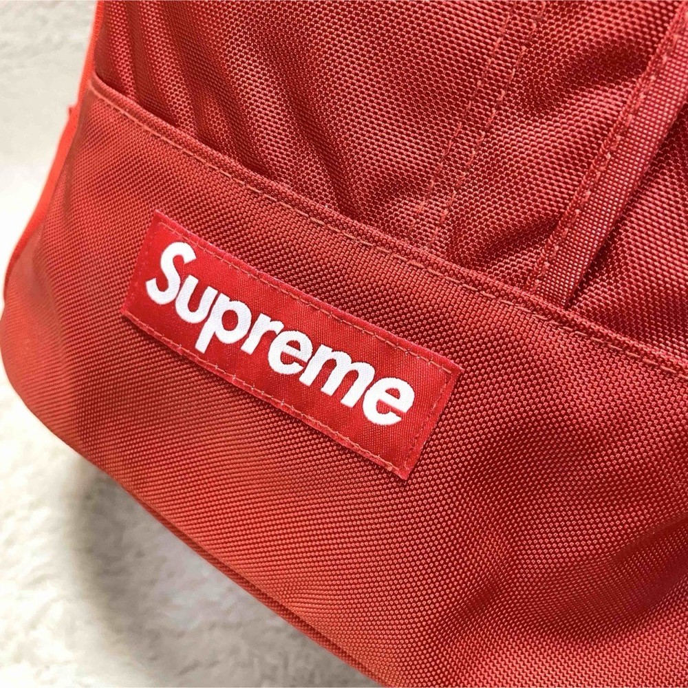 Supreme Box Logo Backpack Rucksack Red Used From Japan