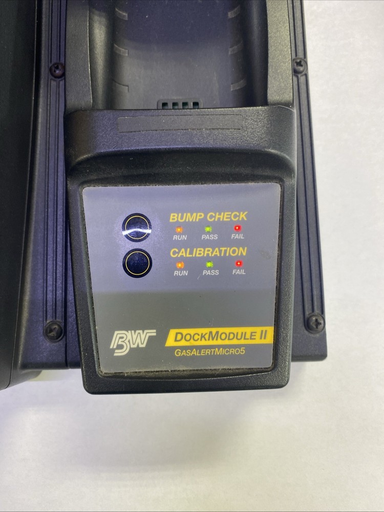 BW MicroDock II System w / Regulator GasAlert Micro 5 Docking Station Surplus