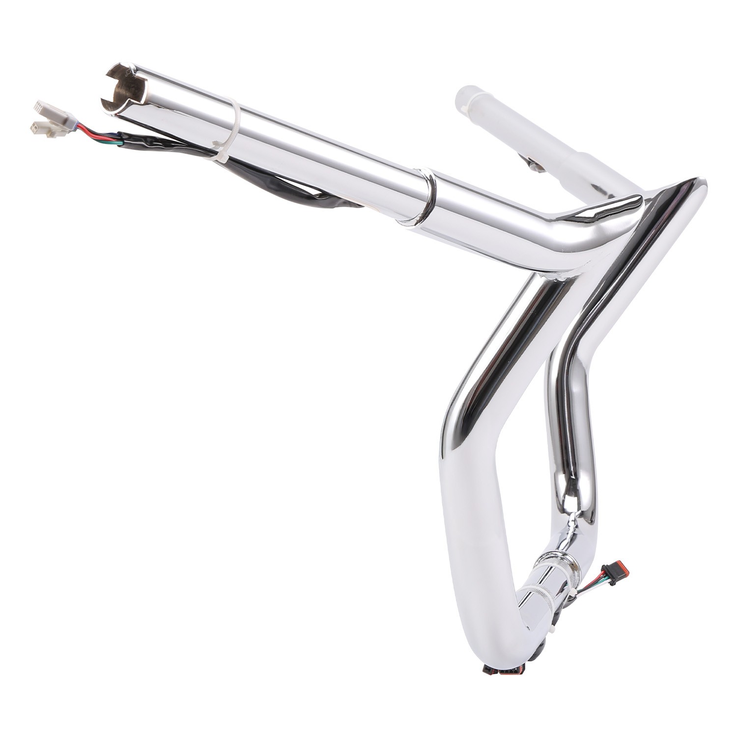 PREWIRED 10/12/14" In Meathook Handlebar for Harley Touring Electra Street Glide