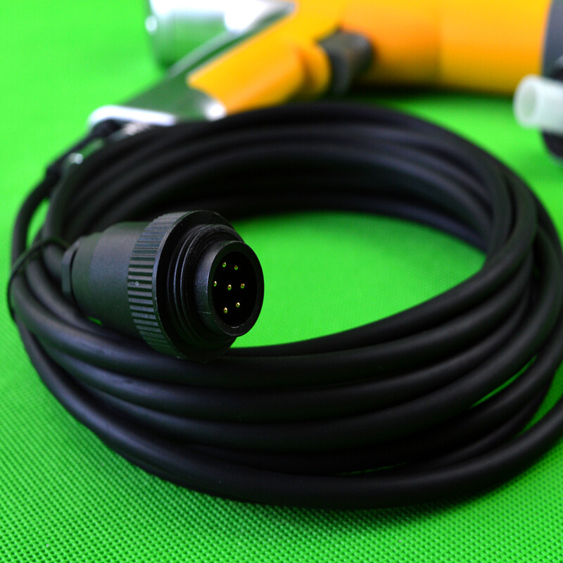 Electrostatic Powder Coating Spray Gun W/ 2 pcs Nozzle for Gema 02 Optiflex F