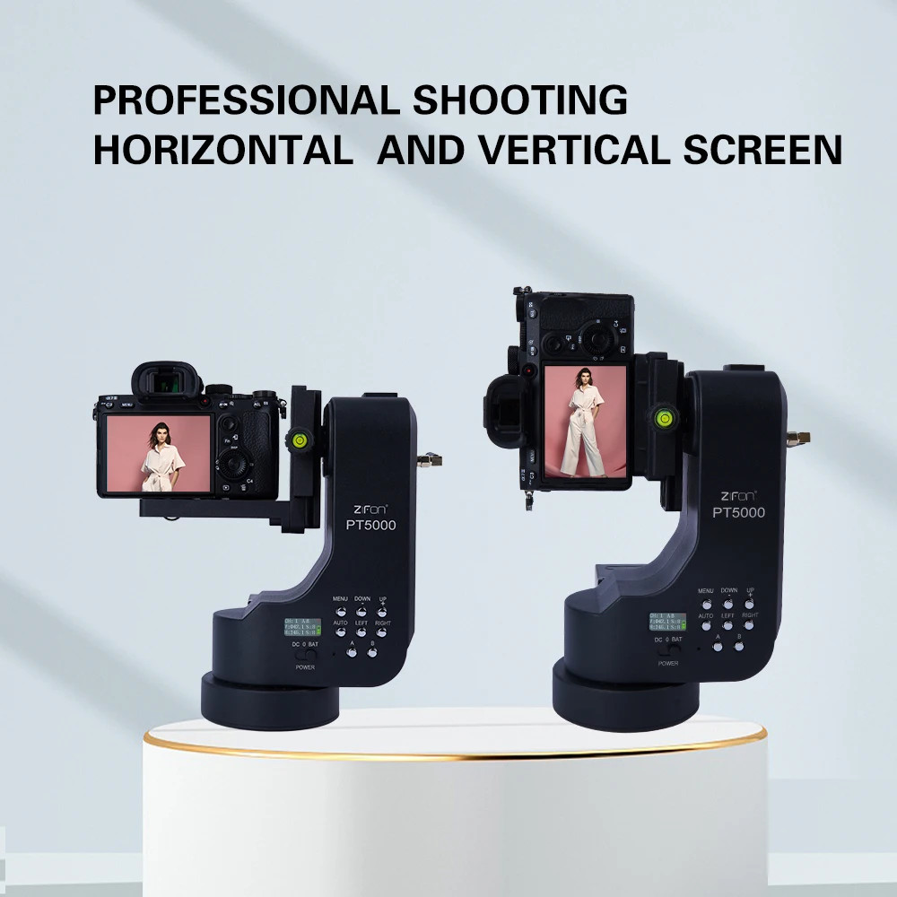 ZIFON PT5000 360 Auto Motorized Rotating Panoramic Head Stabilizer Camera DSLR
