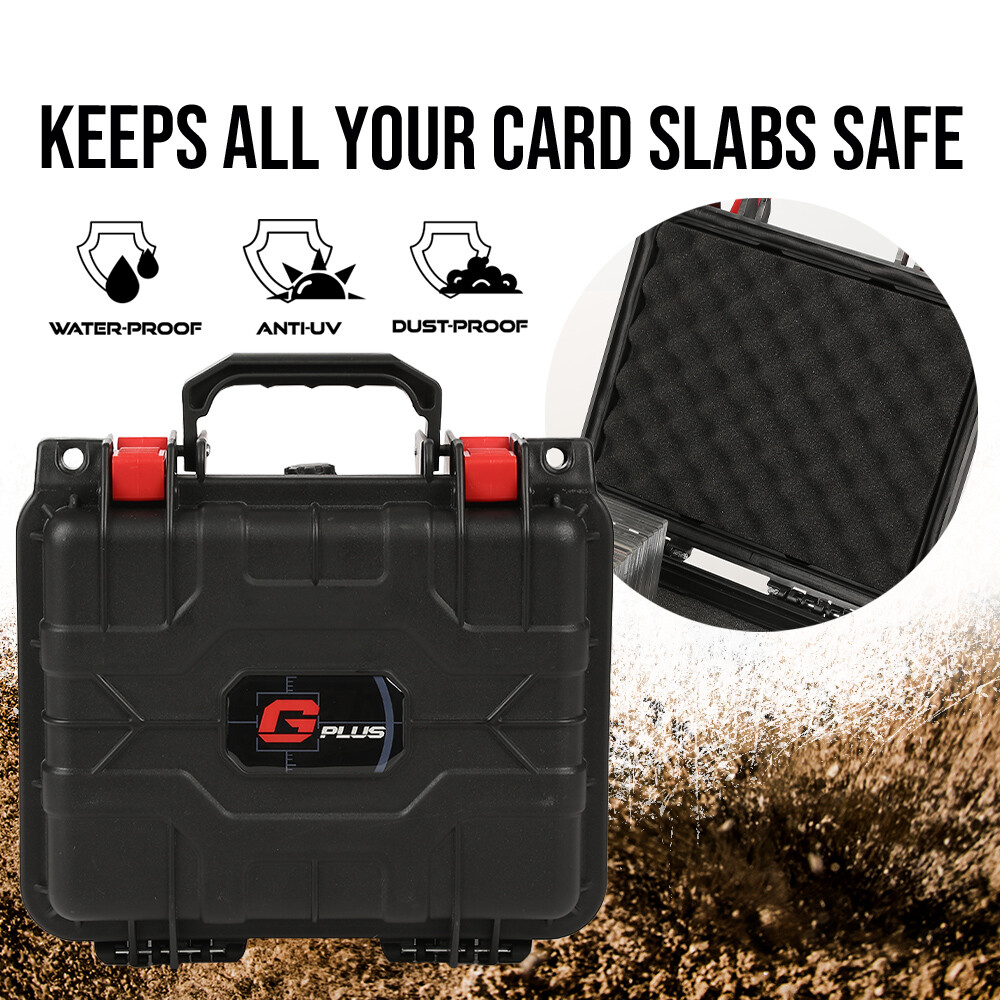 50 Graded Card Storage Case Box Waterproof Protector Deep For Sport Trading Card