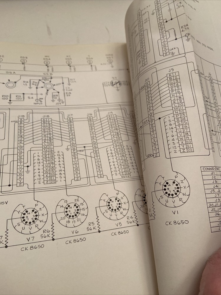 Northeastern Technical Instruction Manual Model 40-70 Communications Counter #F