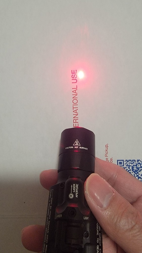 Surefire X400 Ultra Weapon Light Red Laser
