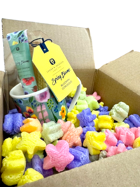 FunPak Rainbow Stars Biodegradable Packing Peanuts 1.5 cu ft Bag