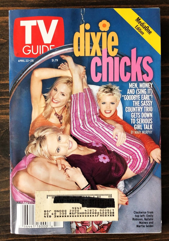 TV Guide April 22-28 2000 Dixie Chicks