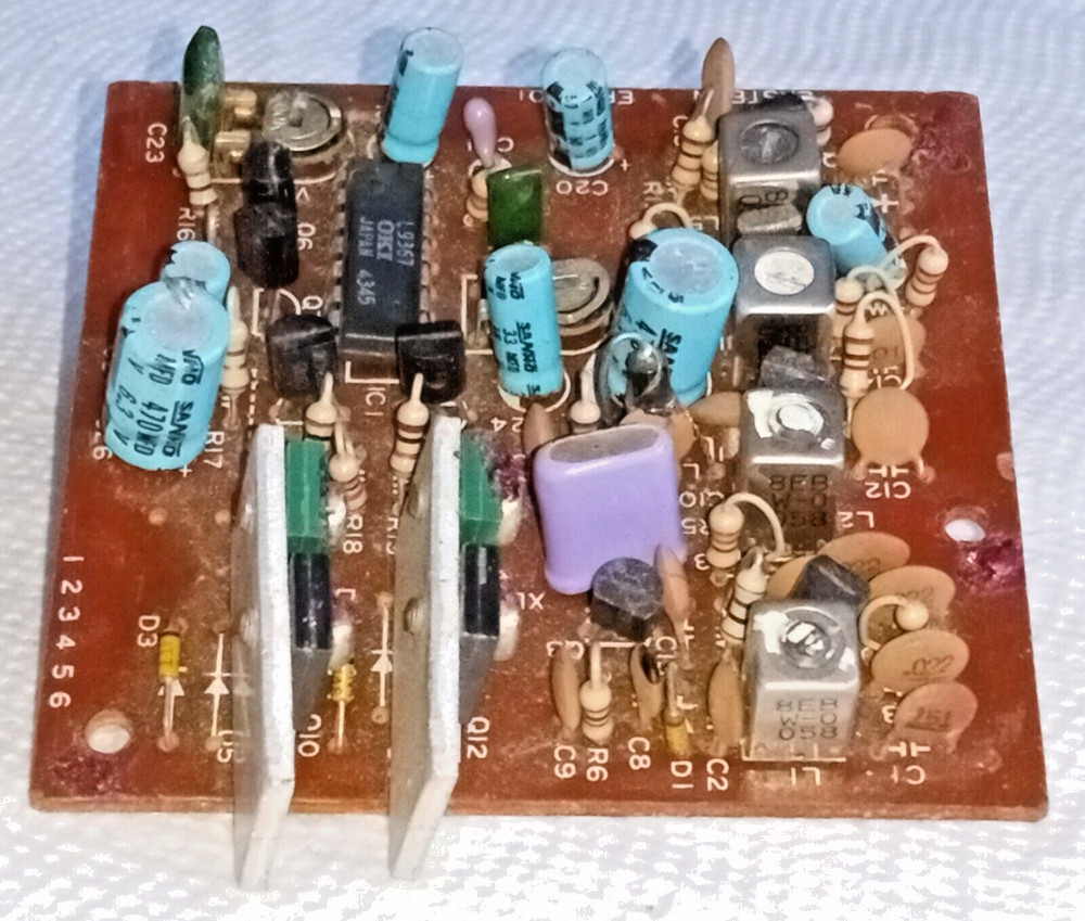 CB Radio Possibly COBRA 2000GT PC Card Eastern 570 for Item Restoration Vintage