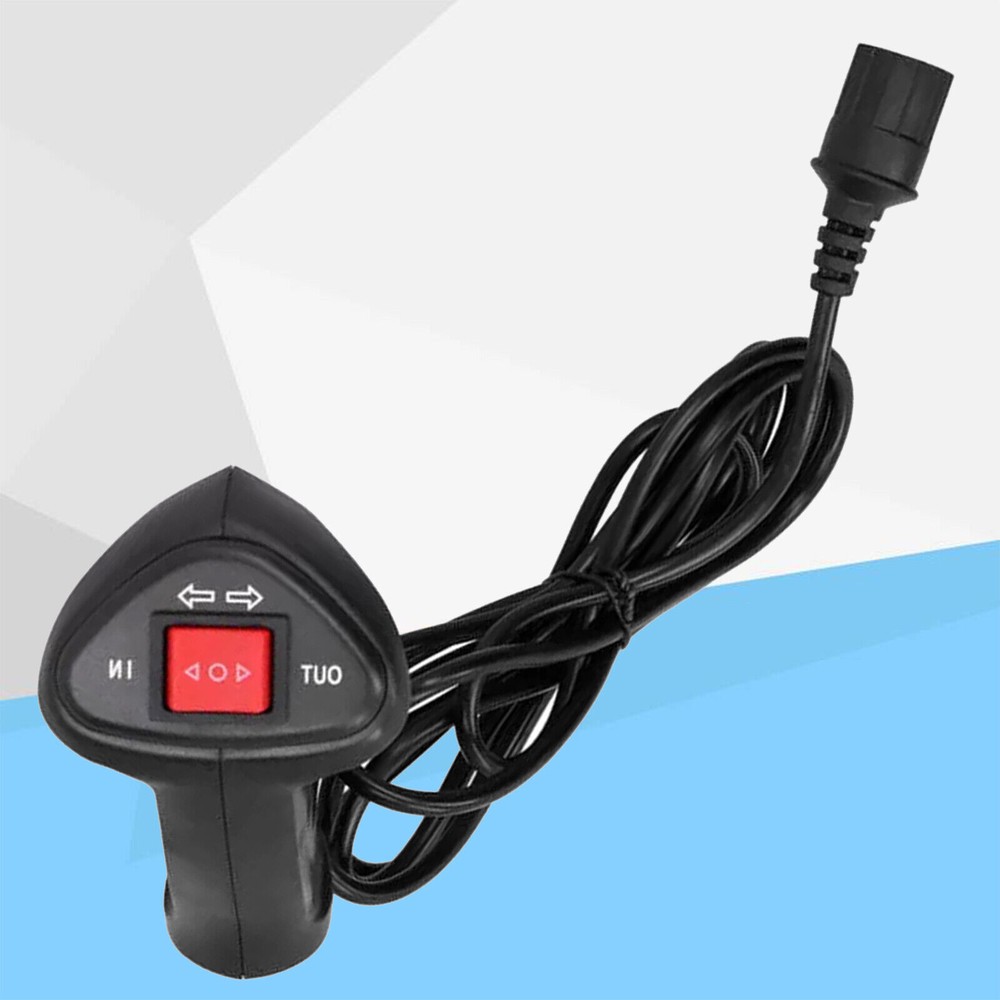 Electric Winch Remote Control Controller Winch Corded 9.2ft Universal Hand Cable