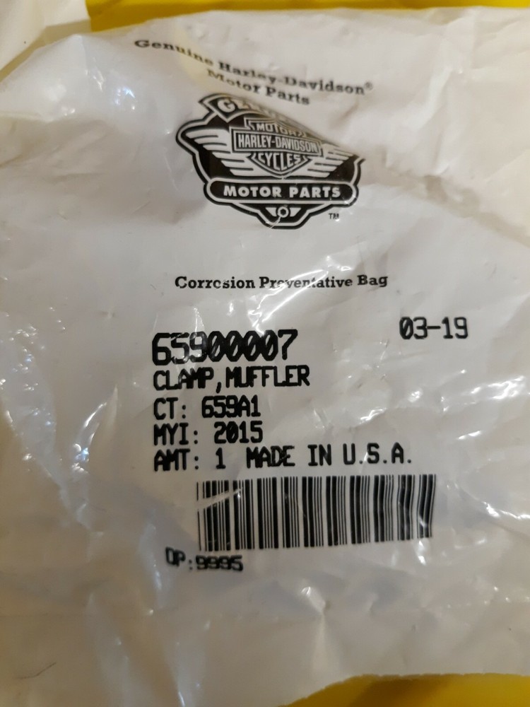 Harley Muffler Clamp 65900007