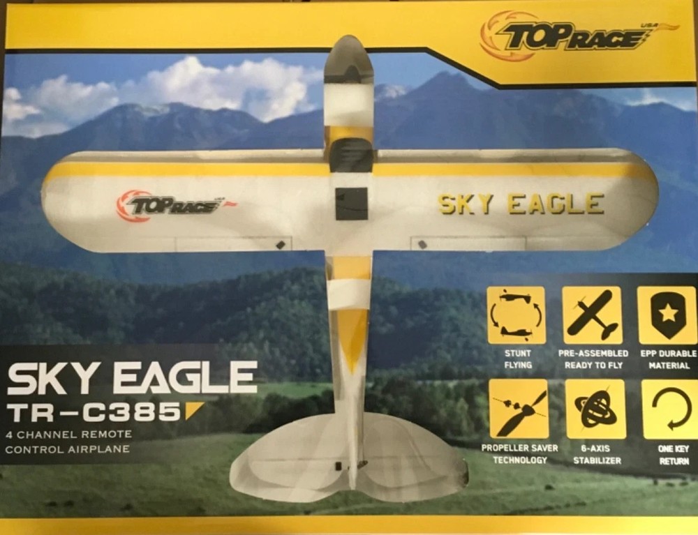 Top Race Sky Eagle TR-C385 2.4G Remote Control NEW!!!