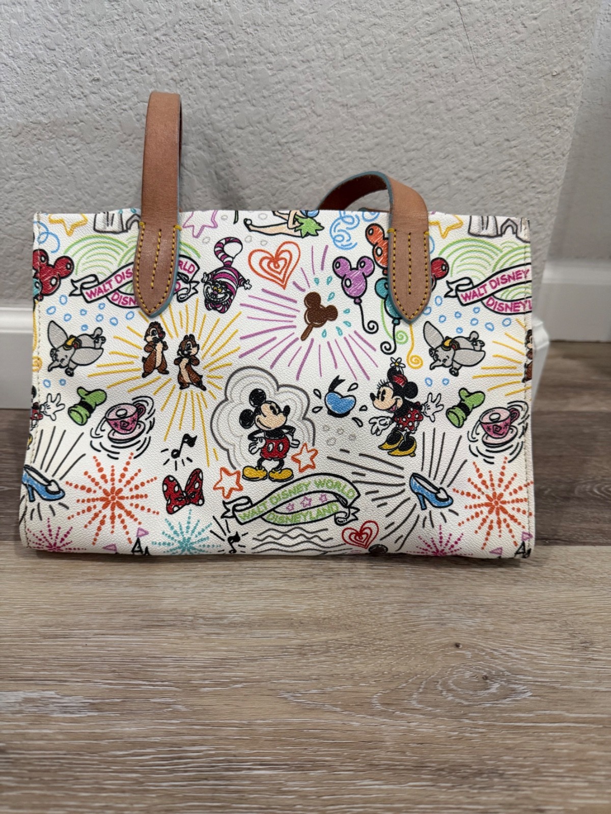 Disney Dooney & Bourke Sketch Print 3-Piece Set - Tote, Wallet & Pouch