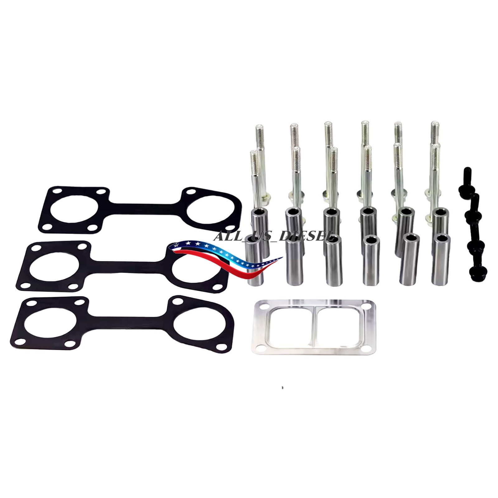 Aftermarket Pre EGR Manifold For 12.7L Detroit S60 23512897 With Install Kit