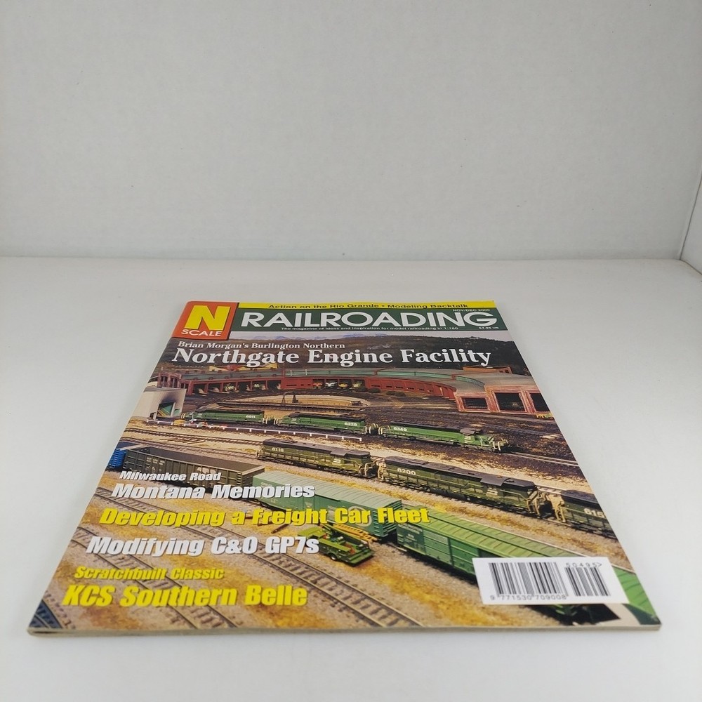 N Scale Railroading Nov Dec 2000 Northgate Engine Facility, Milwaukee Road