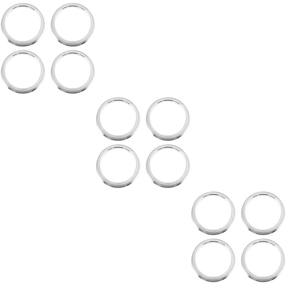 3 Count Wheel Hub Reducer Ring Car Exterior Decorations Adapter Kit