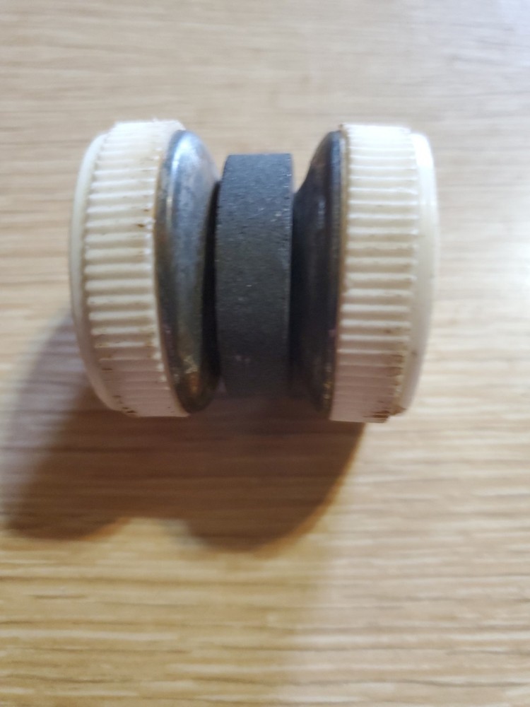 Vintage  Roller Style Knife Sharpener Kitchen Gadget Accessory Small