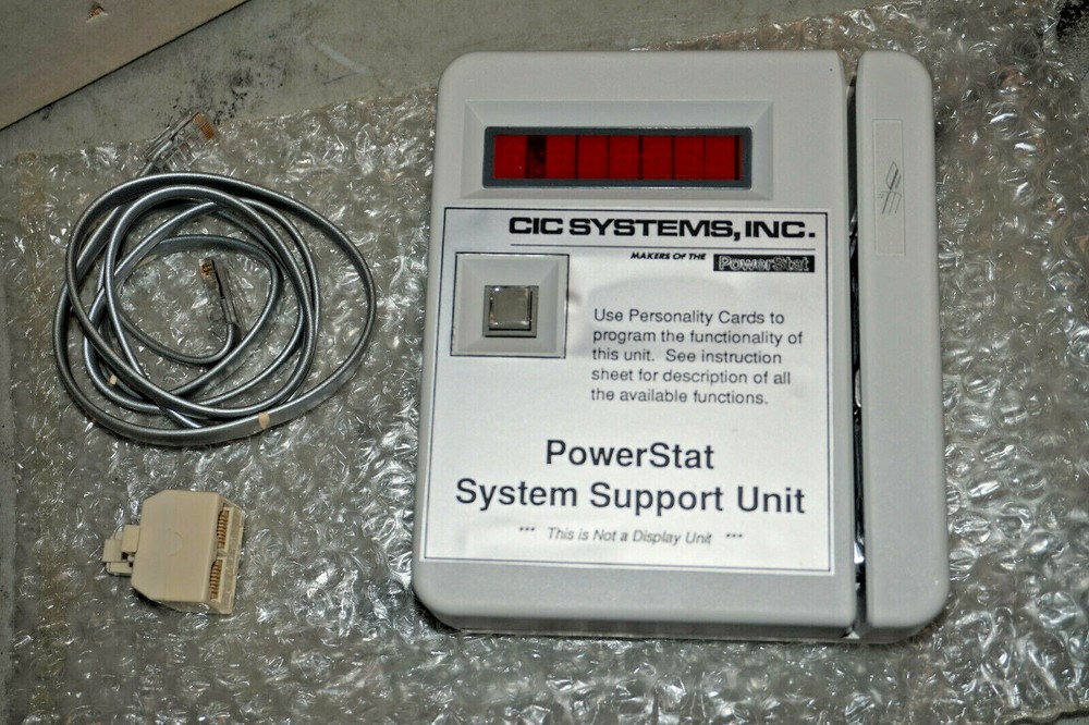 CIC SYSTEMS PowerStat System Support Unit Card Reader E1110  BRAND NEW!