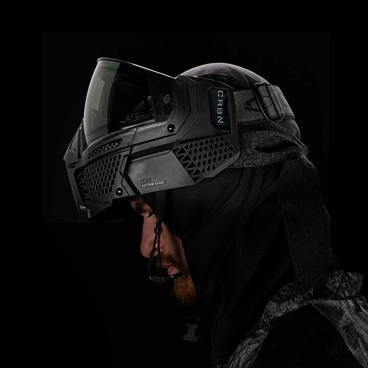 Carbon CRBN Zero Paintball Goggles - BLACK