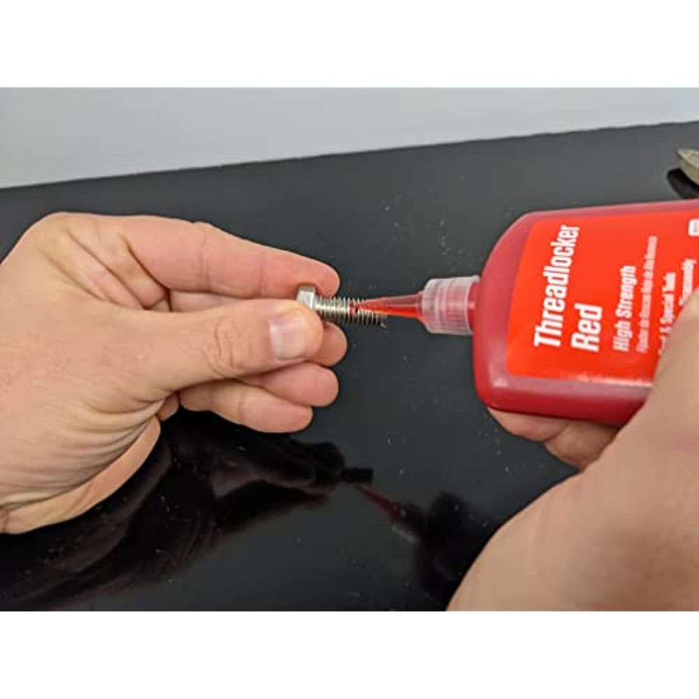 Permatex 27140 High Strength Threadlocker Red, 36 ml Bottle