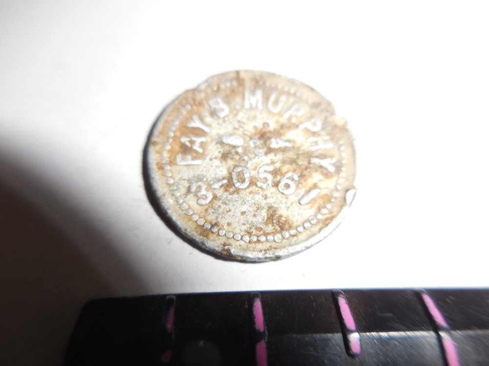 FAY B. MURPHY GOOD FOR 1 PINT MILK TOKEN