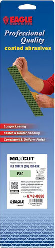 Eagle Abrasives Maxcut S-Tack File Sheets
