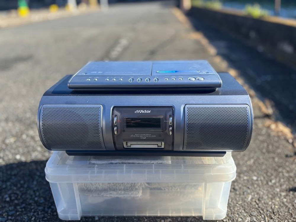 Victor RC-X5MD CD/MD portable operation confirmed