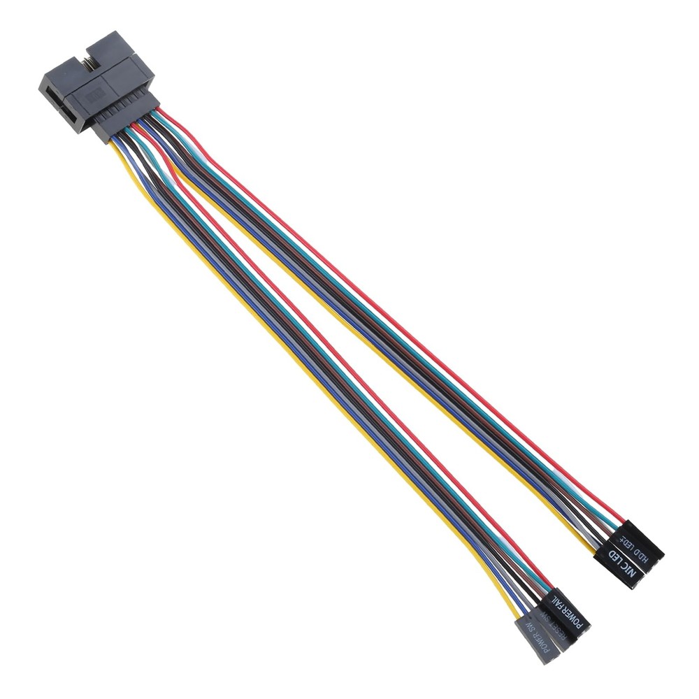 Supermicro Server Chassis Front Panel Connector Adapter Cable for Switches LED