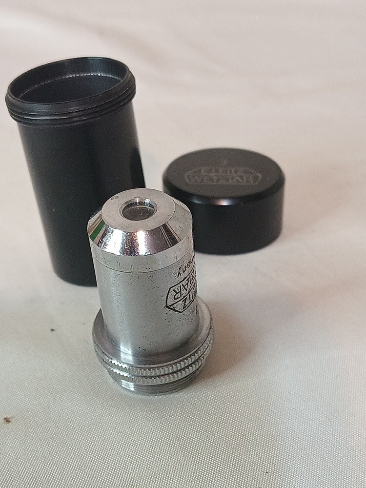 E. Leitz Wetzlar 3 170/- C10:1 A0.25 10x Microscope Objective Lens