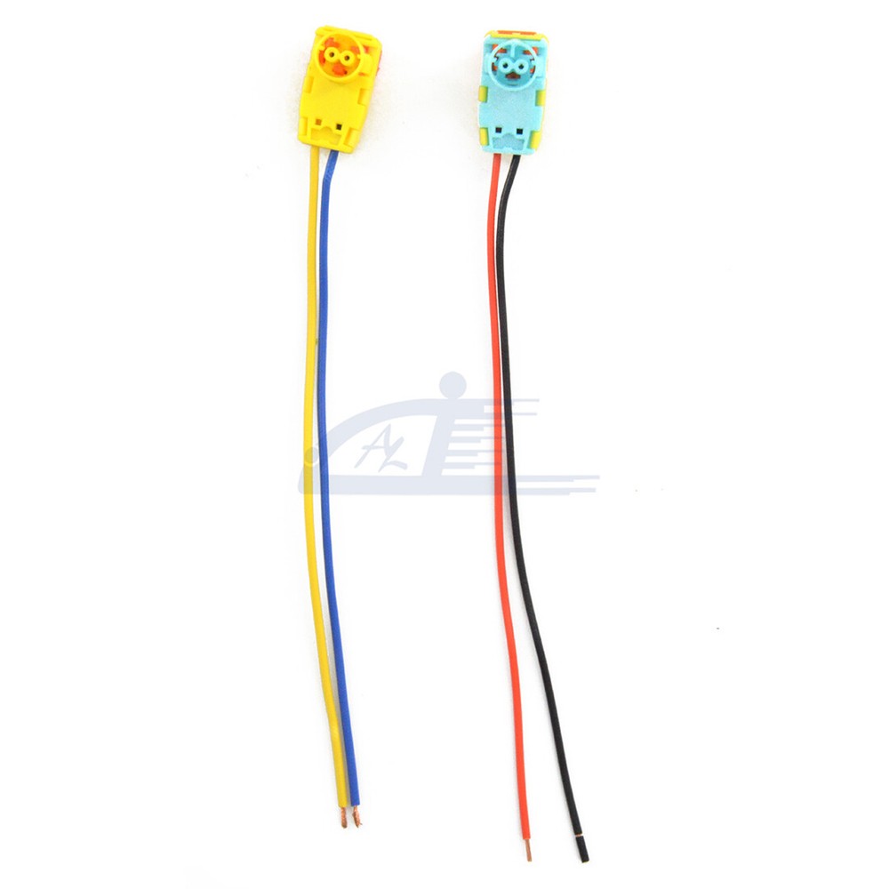 2pcs Driver AB Clock Spring Plug Connector Wire Harness for 2018 2019 Dodge Ram