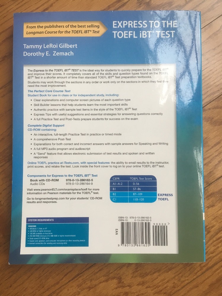 Express to the TOEFL iBT(R) Test with CD-ROM 