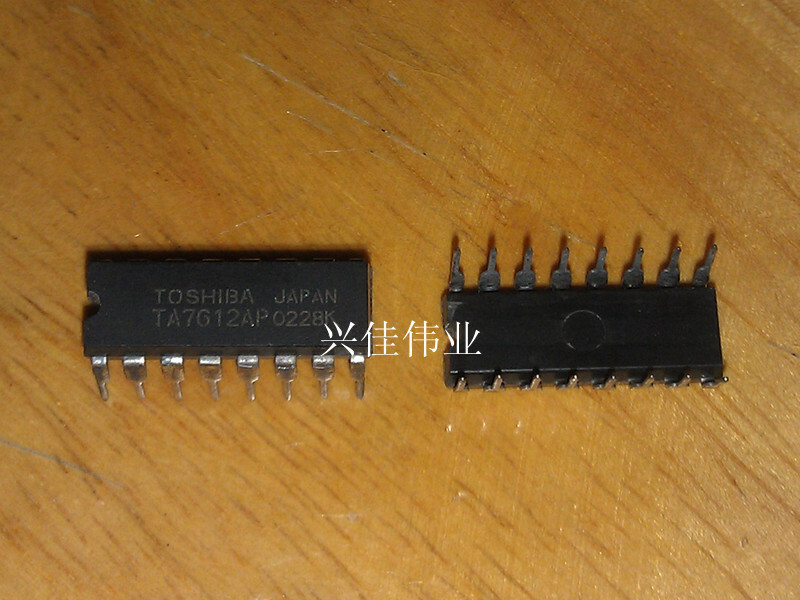 2PCS TA7612AP Encapsulation:DIP new