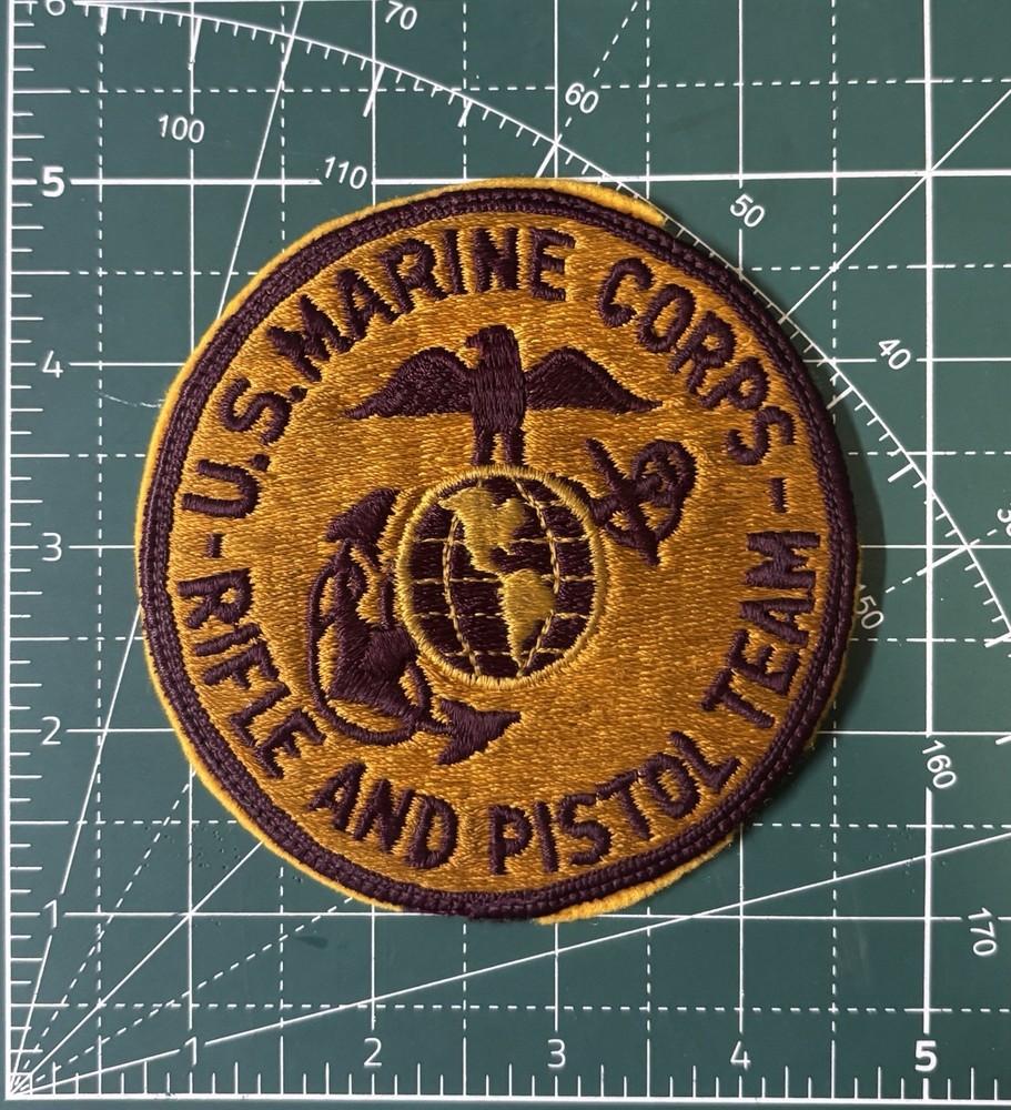 WW2 USMC Rare Rifle And Pistol Team Jacket Patch
