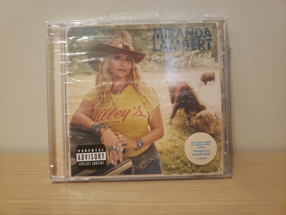 Miranda Lambert Postcards From Texas Autographed CD Signed