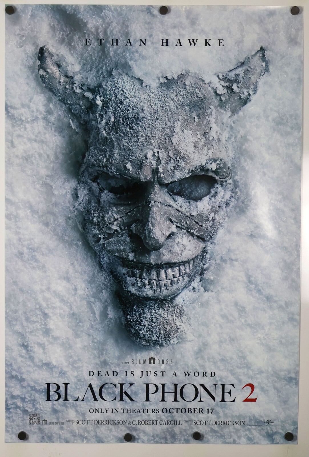 Black Phone 2  - original DS movie poster US D/S 27x40 2025 - Horror Ethan Hawke