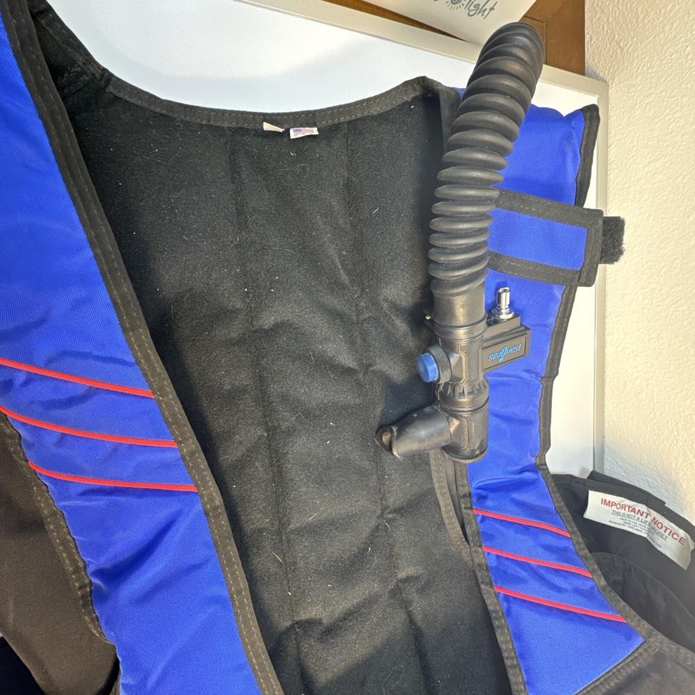 seaquest explorer diving vest Xl