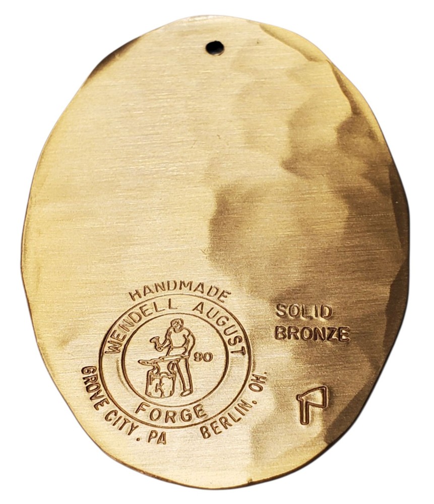 Wendell August Forge Solid Bronze Noah's Ark Christmas Ornament