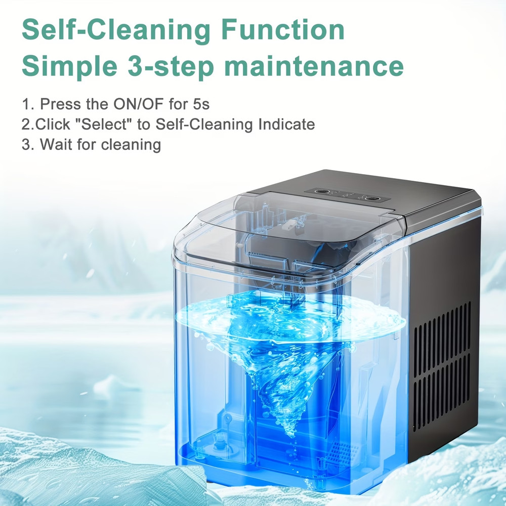 Countertop Ice Maker, Nugget Portable Ice Machine