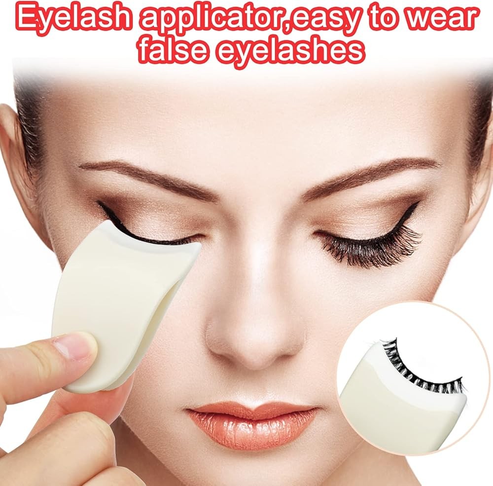 1 Eyelash Applicator Tool Kit, False Lash Clip Applicator Portable