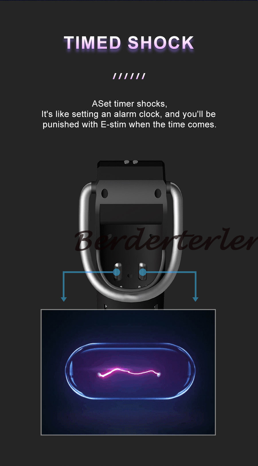 New QIUI Upgraded Cellmate 3 Cage APP Remote Control Shock Cage Chastity Belt